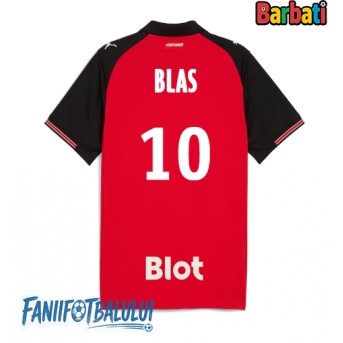 Stade Rennais Ludovic Blas #10 Tricou Fotbal Replică 2025-26 Barbati Acasa
